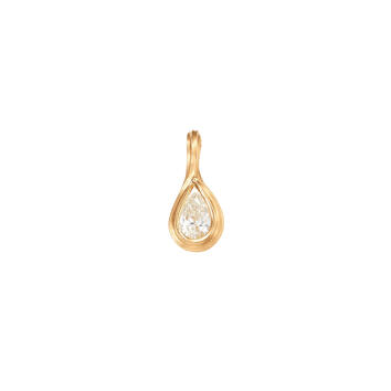 Ocean Drops Solitaire Anhänger 750 Gelbgold mit...