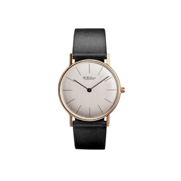 Ole Mathiesen Damen Armbanduhr Ø 28 mm vergoldet