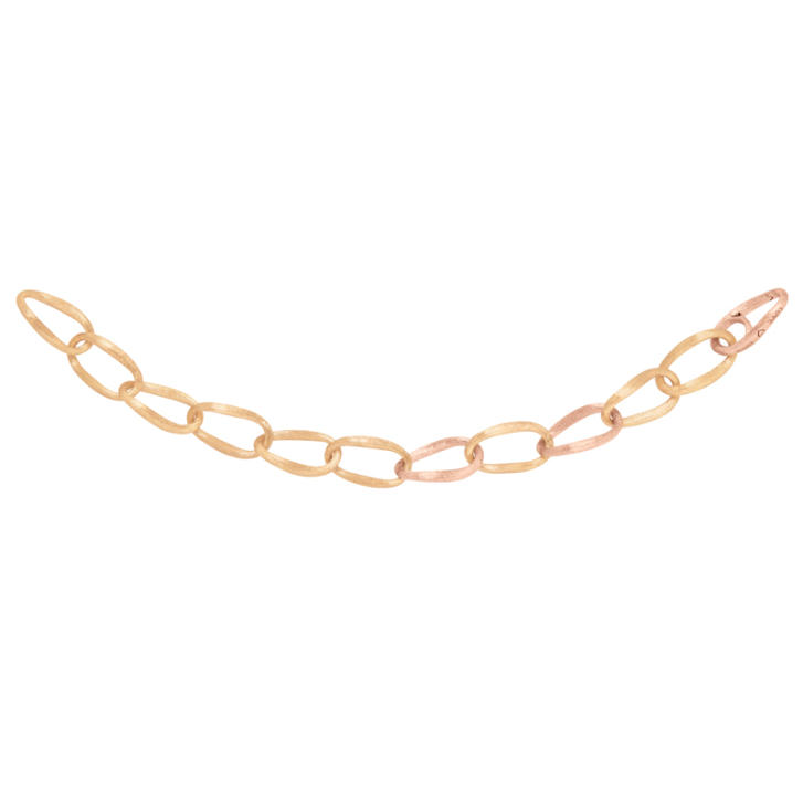 Love Armband medium 750 Gelb- und Roségold