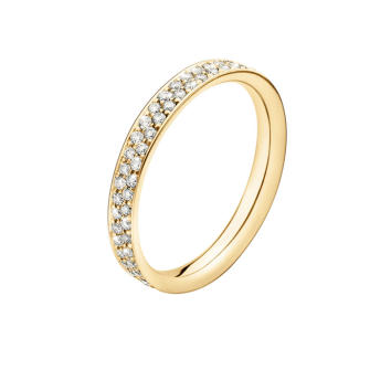 Magic Ring 2,9 mm 750 Gelbgold mit Brillanten