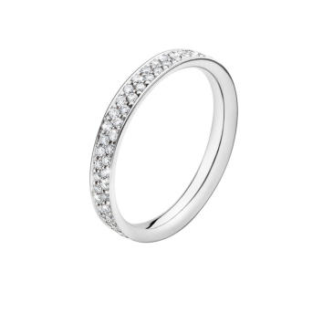 Magic Ring 2,9 mm 750 Weißgold mit Brillanten
