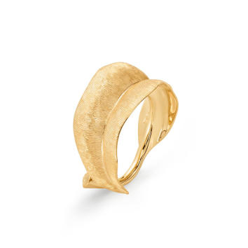 Leaves Ring 750 Gelbgold