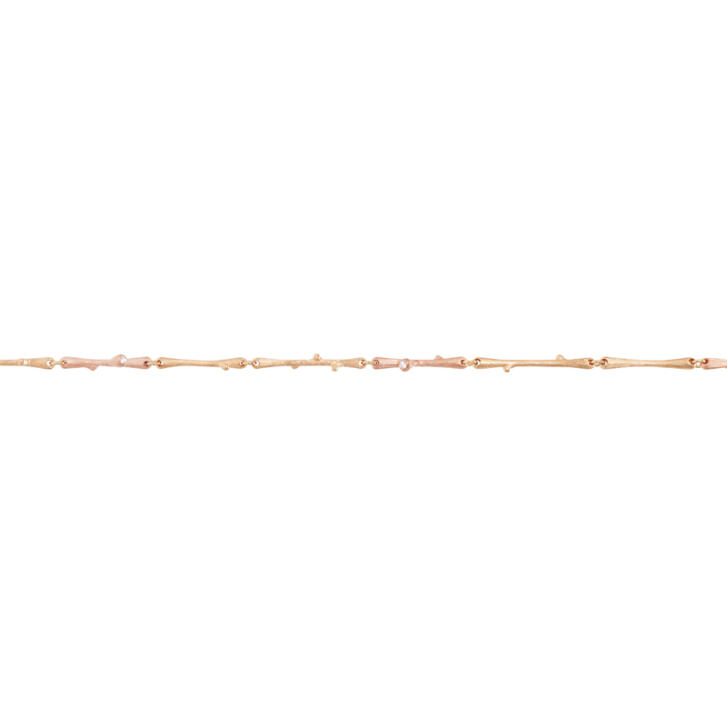 Nature Armband 750 Gelb- und Roségold