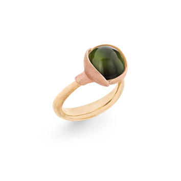 Lotus Ring No.2 750 Gelb- und Roségold mit...