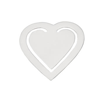 Lesezeichen Herz 925 Silber