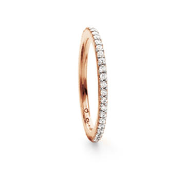 Love Band Ring 750 Roségold mit Brillanten