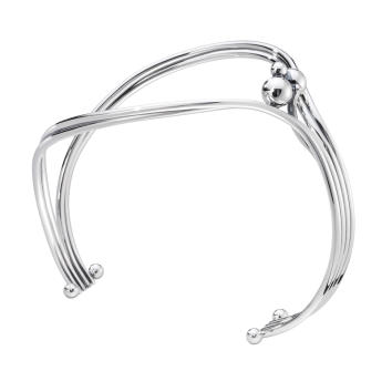 Georg Jensen Weinflaschenhalter 790 925 Silber