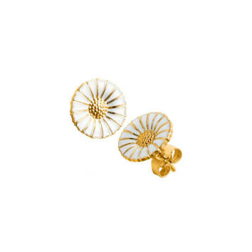 Daisy Ohrstecker 925 Silber vergoldet