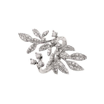 Winter Frost Ring 750 Weißgold mit Brillanten